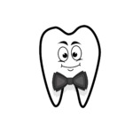 —Pngtree—smile bow tie teeth clipart_5659758